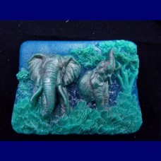 soap..elephant, blue.